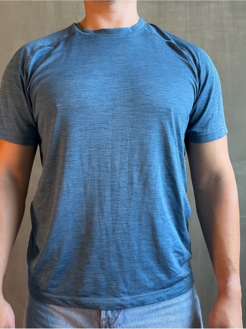 Lululemon Men’s Metal Vent Tech Short Sleeve Shirt Blue Size Large